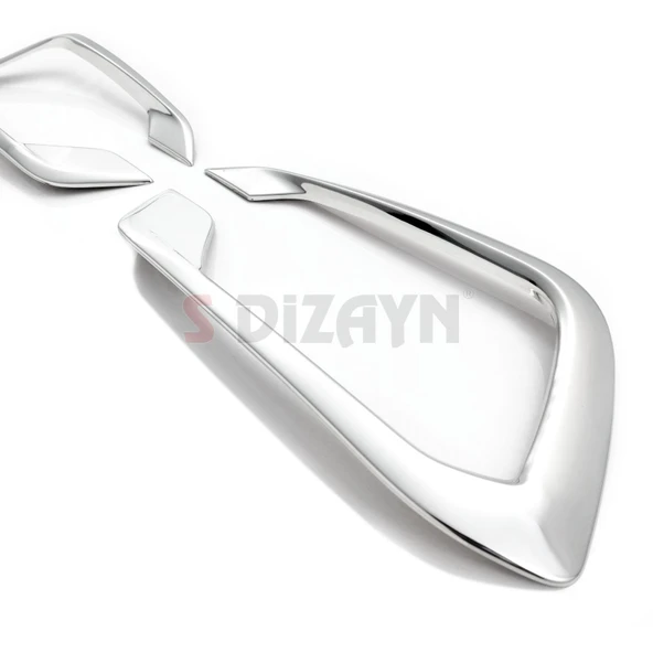 S-Dizayn Fiat Egea HB Krom Sis Çerçevesi 2 Prç. 2020 Üzeri - Resim 4