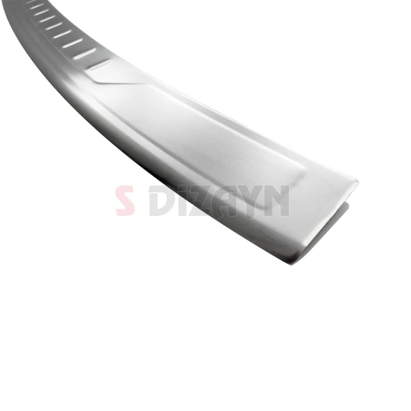 S-Dizayn VW Caddy Krom Arka Tampon Eşiği 2015-2020 - Resim 4