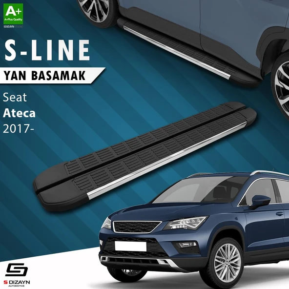 S-Dizayn Seat Ateca S-Line Krom Yan Basamak 173 Cm 2017 Üzeri A+ Kalite ürün görseli