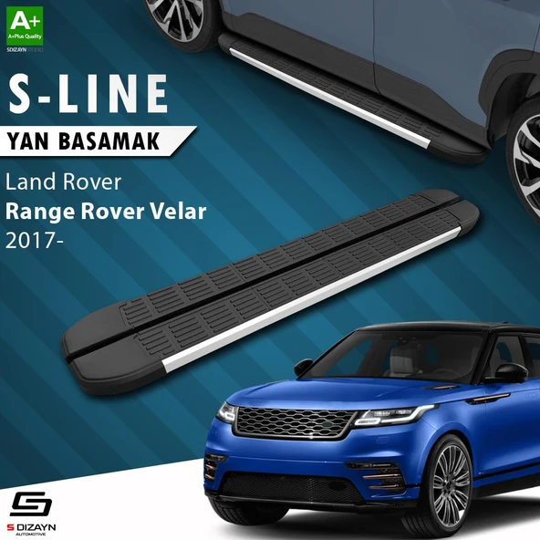 S-Dizayn Land Rover Range Rover Velar S-Line Aluminyum Yan Basamak 193 Cm 2017 Üzeri A+ Kalite ürün görseli