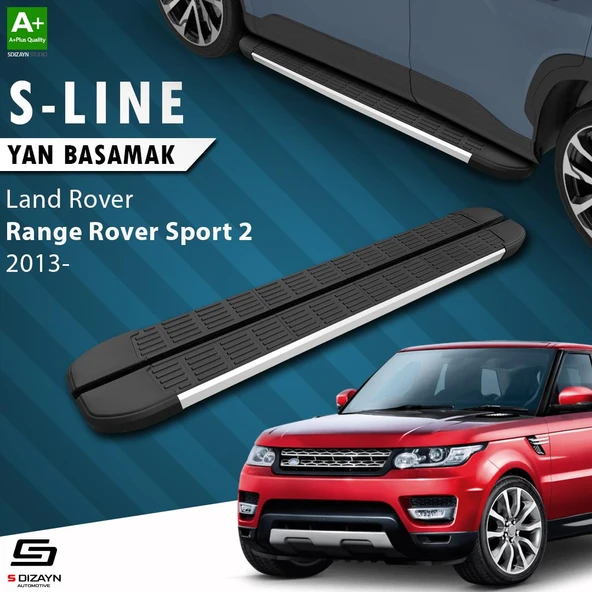 S-Dizayn Land Rover Range Rover Sport 2 S-Line Aluminyum Yan Basamak 193 Cm 2013-2022 A+ Kalite ürün görseli