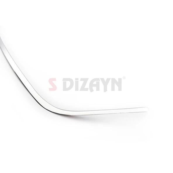 S-Dizayn VW Transporter T6.1 Krom U Formlu Ön Panjur Çıtası 2020-2025 - Resim 4