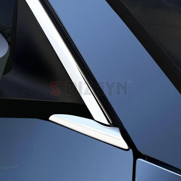 S-Dizayn Skoda Octavia A8 Sedan Krom Cam Çerçevesi 12 Prç. 2020 Üzeri A+ Kalite - Resim 5