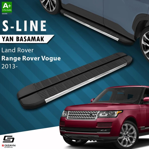 S-Dizayn Land Rover Rover Range Rover Vogue 3 S-Line Krom Yan Basamak 193 Cm 2013 Üzeri A+ Kalite ürün görseli