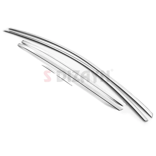 S-Dizayn Hyundai i20 Krom Cam Üst Çıtası 6 Prç. 2020 Üzeri - Resim 3