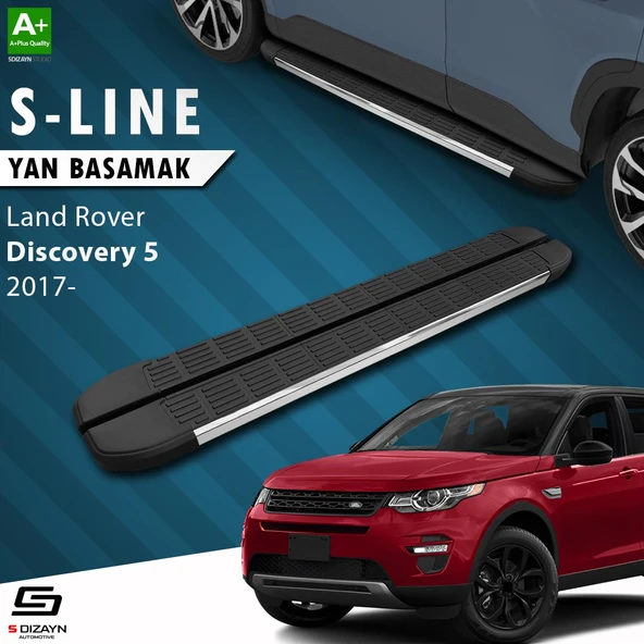 S-Dizayn Land Rover Discovery 5 S-Line Krom Yan Basamak 193 Cm 2017 Üzeri A+ Kalite ürün görseli