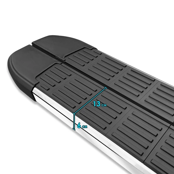 S-Dizayn Land Rover Range Rover Vogue 2 S-Line Krom Yan Basamak 183 Cm 2002-2012 A+ Kalite - 8
