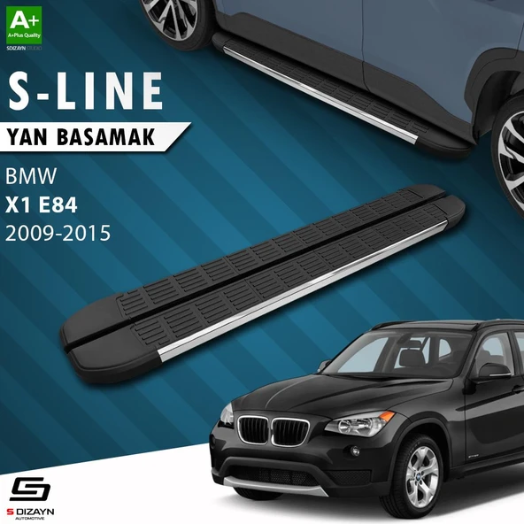 S-Dizayn Bmw X1 E84 S-Line Krom Yan Basamak 183 Cm 2009-2015 A+ Kalite ürün görseli