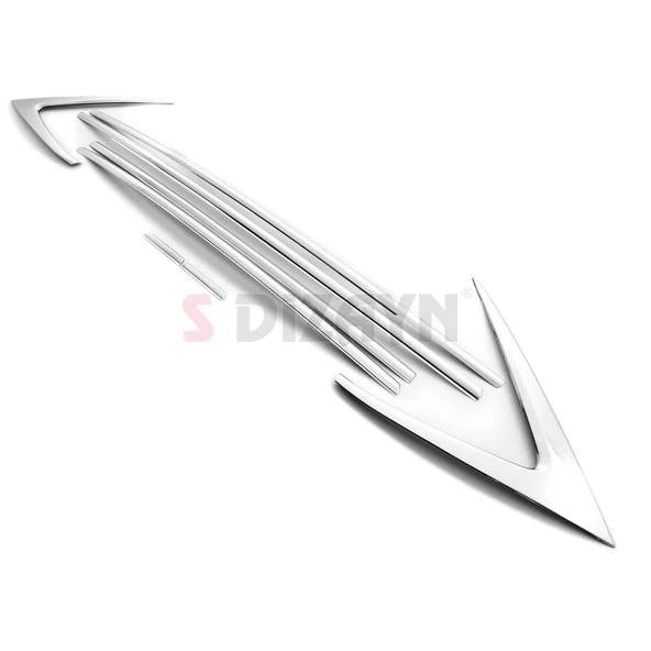 S-Dizayn Hyundai i20 Krom Cam Çıtası 8 Prç. 2020 Üzeri - Resim 3