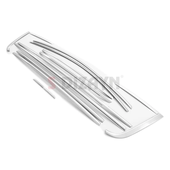 S-Dizayn Hyundai Bayon Krom Cam Çerçevesi 14 Prç. 2021 Üzeri A+ Kalite - Resim 3