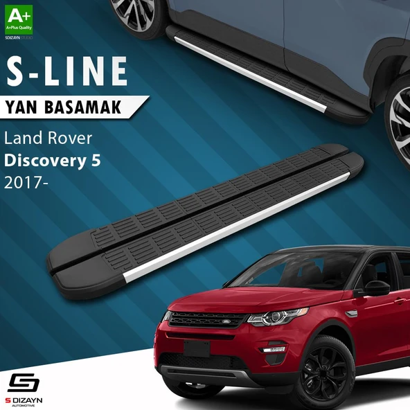 S-Dizayn Land Rover Discovery 5 S-Line Aluminyum Yan Basamak 193 Cm 2017 Üzeri A+ Kalite ürün görseli