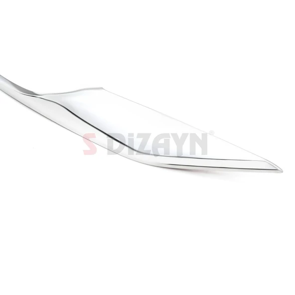 S-Dizayn Peugeot 2008 2 Krom Ön Tampon Çıtası 2020-2023 - Resim 4