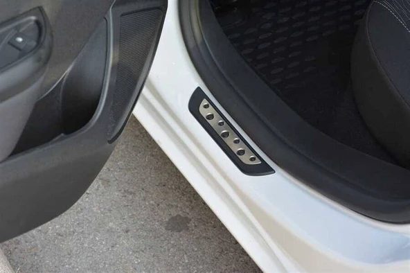 OMSA Ford Fiesta Krom Kapı Eşiği Dotline 4 Parça 2018 ve Sonrası - 5