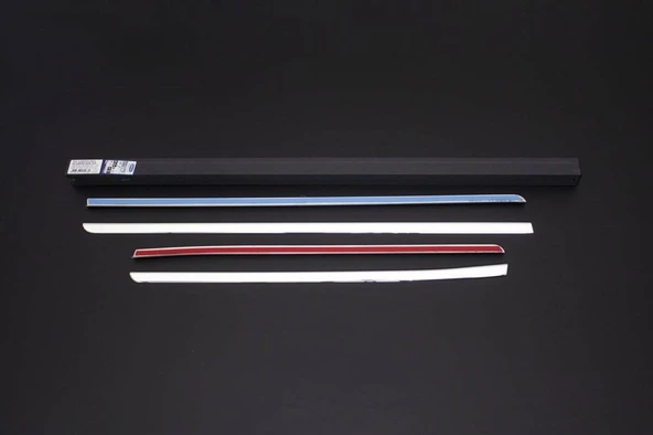 OMSA Dacia Duster Krom Cam Alt Çıtası 4 Parça 2018-2024 Arası - Resim 2