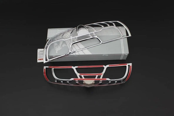 Omkar Fiat Doblo 2 Krom Stop Çerçevesi 2 Parça Abs 2015-2021 Arası - Resim 2