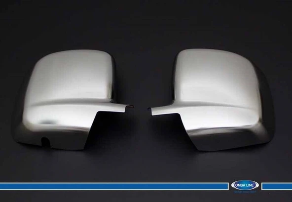 OMSA Citroen Nemo Saten Krom Ayna Kapağı 2 Parça Abs 2007-2016 Arası ürün görseli