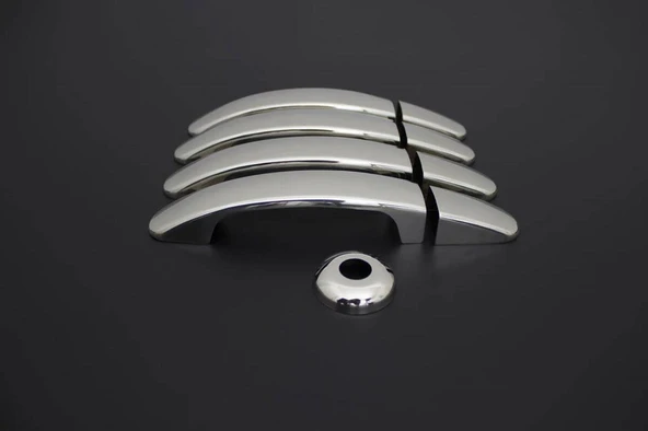 OMSA Ford Tourneo Custom Krom Kapı Kolu 4 Kapı 9 Parça 2012-2023 Arası - Resim 4