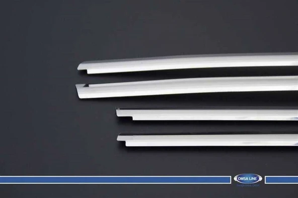 OMSA Citroen C3 HB Krom Cam Alt Çıtası 4 Parça  2002-2009 Arası - Resim 3