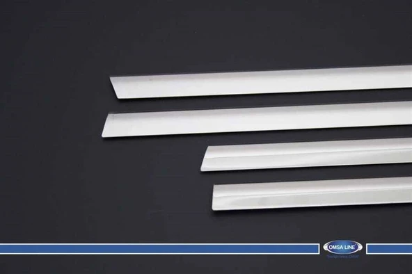 OMSA Citroen C4 HB Krom Cam Alt Çıtası 8 Parça 2004-2010 Arası - Resim 3