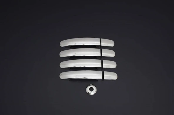 OMSA Ford Tourneo Custom Krom Kapı Kolu 4 Kapı 9 Parça 2012-2023 Arası - Resim 2