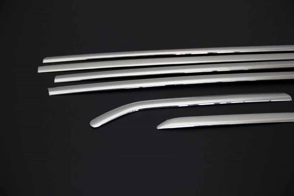 OMSA Ford Focus 3 SD Krom Cam Alt Çıtası 8 Parça 2010-2018 Arası - Resim 3