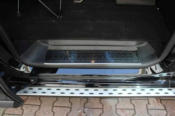 OMSA Citröen Jumpy 3 Krom Kapı Eşiği 3 Parça 2017 ve Sonrası - Resim 4