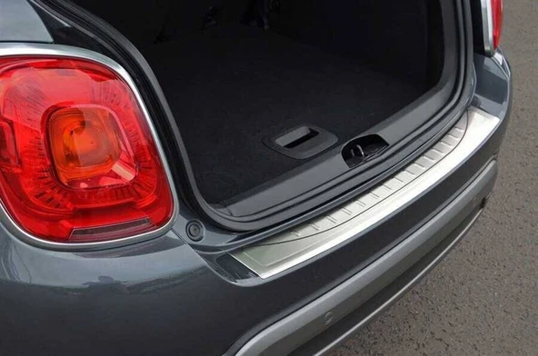 OMSA Fiat 500X Krom Arka Tampon Eşiği Taşlı 2015 ve Sonrası - Resim 3
