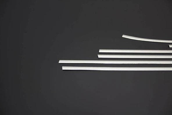 OMSA Hyundai i10 Krom Cam Alt Çıtası 6 Parça 2010-2013 Arası - Resim 3