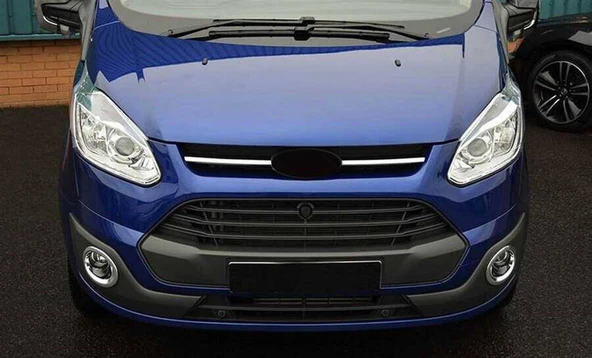 OMSA Ford Tourneo Custom Krom Ön Panjur 2 Parça 2012-2017 Arası - Resim 3