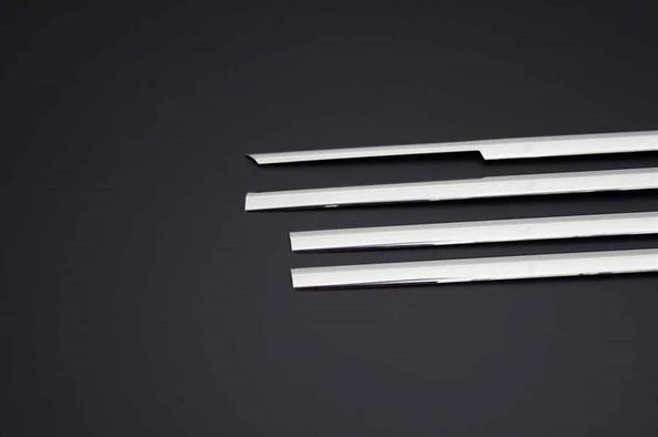 OMSA Honda Civic Sedan Krom Cam Alt Çıtası 4 Parça 1998-2002 Arası - Resim 2