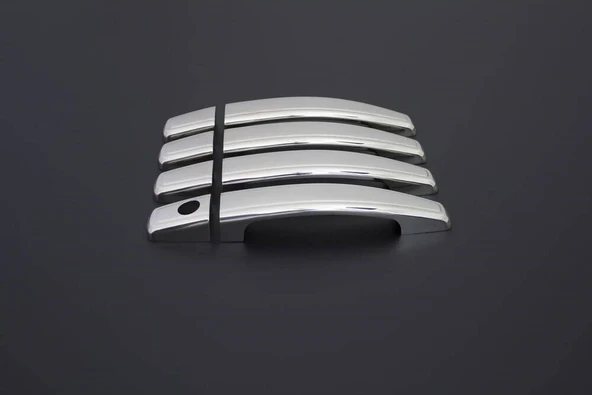 OMSA Chevrolet Aveo Krom Kapı Kolu 4 Kapı Desenli 2012 ve Sonrası - Resim 3