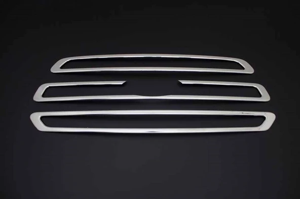 OMSA Ford Transit Krom Ön Panjur 3 Parça 2014-2018 Arası - Resim 2