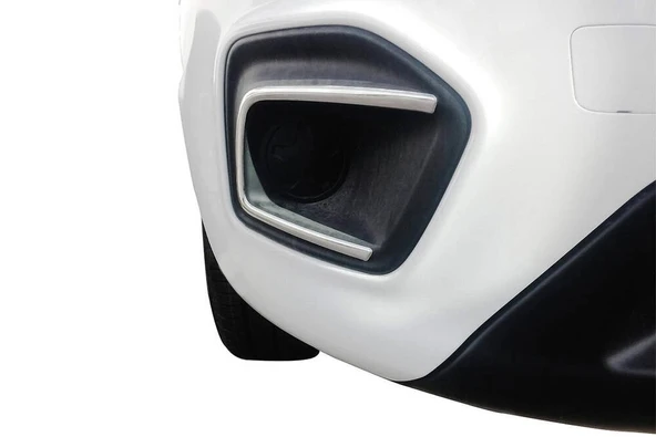 OMSA Fiat Fiorino Makyajlı Krom Sis Far Çerçevesi 2 Parça 2016-2019 Arası - Resim 3