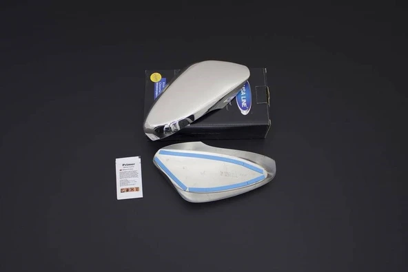 OMSA Hyundai Accent Blue Krom Ayna Kapağı 2 Parça 2011-2017 Arası - Resim 2