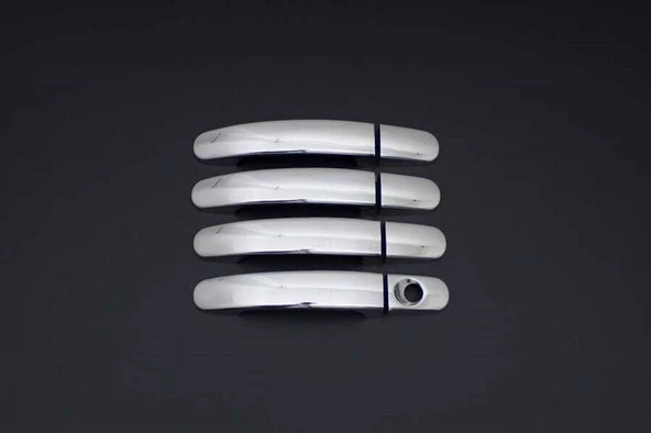 OMSA Ford Focus 2 Facelift Krom Kapı Kolu 4 Kapı 8 Parça Sensörlü 2005-2017 Arası ürün görseli