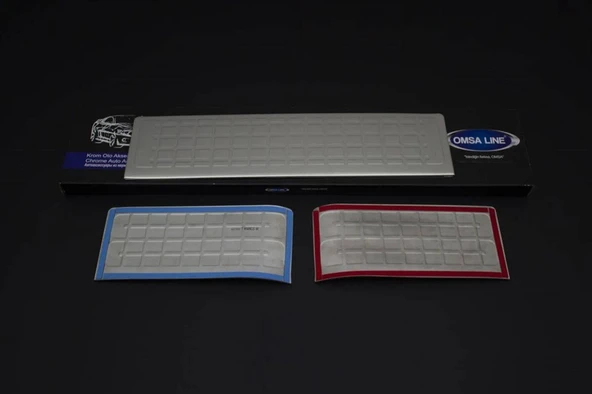 OMSA Citröen Jumpy 3 Krom Kapı Eşiği 3 Parça 2017 ve Sonrası - Resim 2