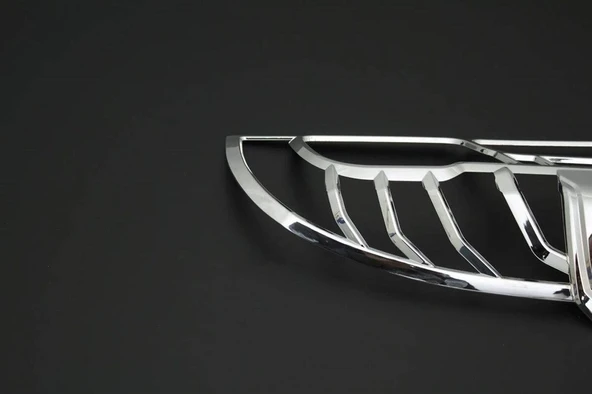 Omkar Fiat Doblo 2 Krom Stop Çerçevesi 2 Parça Abs 2015-2021 Arası - Resim 3