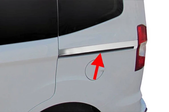OMSA Ford Tourneo Courier Krom Sürgülü Kapı Çıtası 2 Parça 2018-2023 Arası - 1