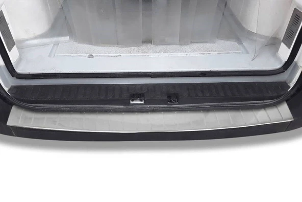 OMSA Nissan NV400 Krom Arka Tampon Eşiği P.Çelik (Taşlı) 2010 ve Sonrası - Resim 2