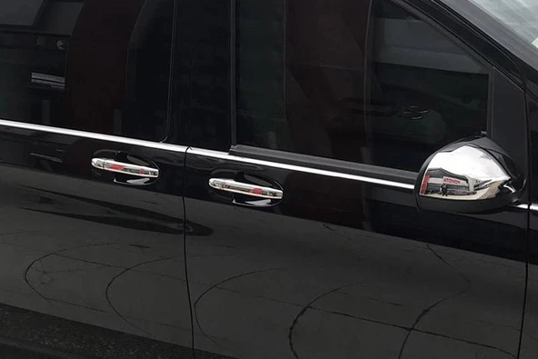 OMSA Mercedes Vito W447 Krom Kapı Kolu 4 Kapı Sensörsüz 2014 ve Sonrası - 3