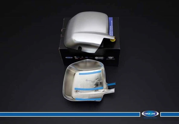 OMSA Peugeot Bipper Saten Krom Ayna Kapağı 2 Parça Abs 2008 ve Sonrası - Resim 2