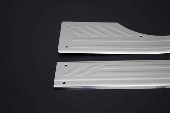 OMSA Opel Combo D Krom İç Kapı Eşiği 4 Parça Taşlı 2011-2018 Arası - Resim 3