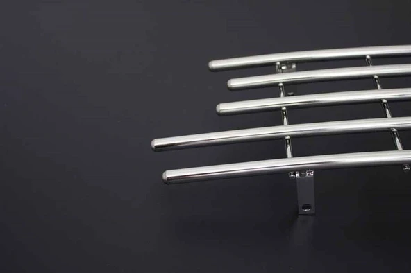 OMSA Peugeot 307 HB  Krom Ön Tampon Koruma 2006-2008 Arası - Resim 2