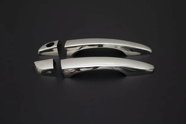 OMSA Peugeot Expert Traveller Krom Kapı Kolu 4 Kapı Çift Delik Tek Sürgü 2017 ve sonrası - Resim 3