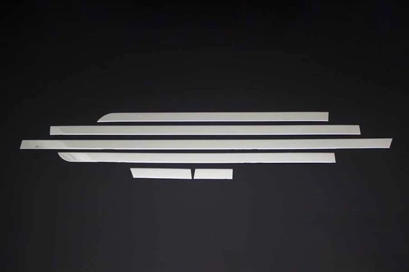 OMSA Mercedes Vito W447 Krom Yan Kapı Çıtası 6 Parça Tek Sürgülü Uzun Şase 2014 ve Sonrası ürün görseli