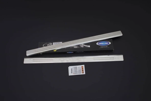 OMSA Opel Corsa B Krom Kapı Eşiği 2 Parça 1993-2000 Arası - Resim 2