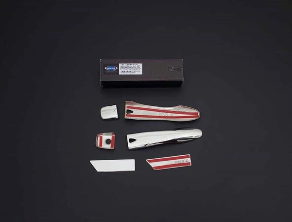 OMSA Nissan Micra 5 Krom Kapı Kolu 4 Kapı Tek Delikli 2018 ve sonrası - Resim 2