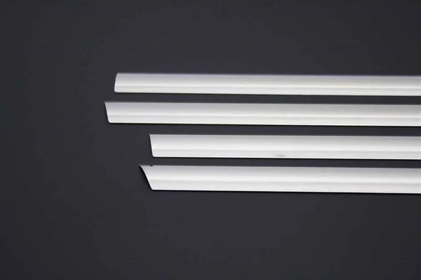 OMSA Opel Vectra C SD-SW Krom Cam Alt Çıtası 4 Parça 2002-2008 Arası - Resim 2