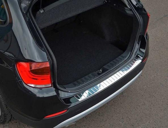 OMSA Mercedes B Class W247 Krom Arka Tampon Eşiği Taşlı 2018 ve Sonrası - Resim 2