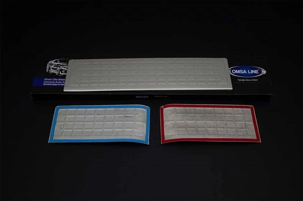 OMSA Opel Vivaro 4 Krom Kapı Eşiği 3 Parça 2019 ve Sonrası - Resim 4